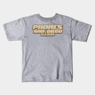 San Diego Padres  / Old Style Vintage Kids T-Shirt